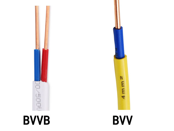 BVVB與B<a href='http://steppstone.com/vvdianlan/' target='_blank'><u>VV電纜</u></a>區(qū)別圖