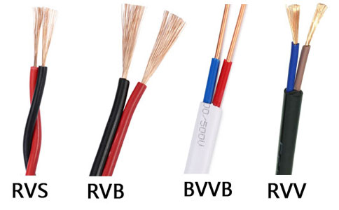 RVS與RVB、BVVB、<a href='http://steppstone.com/rvvdianxian/' target='_blank'><u>RVV電線</u></a>